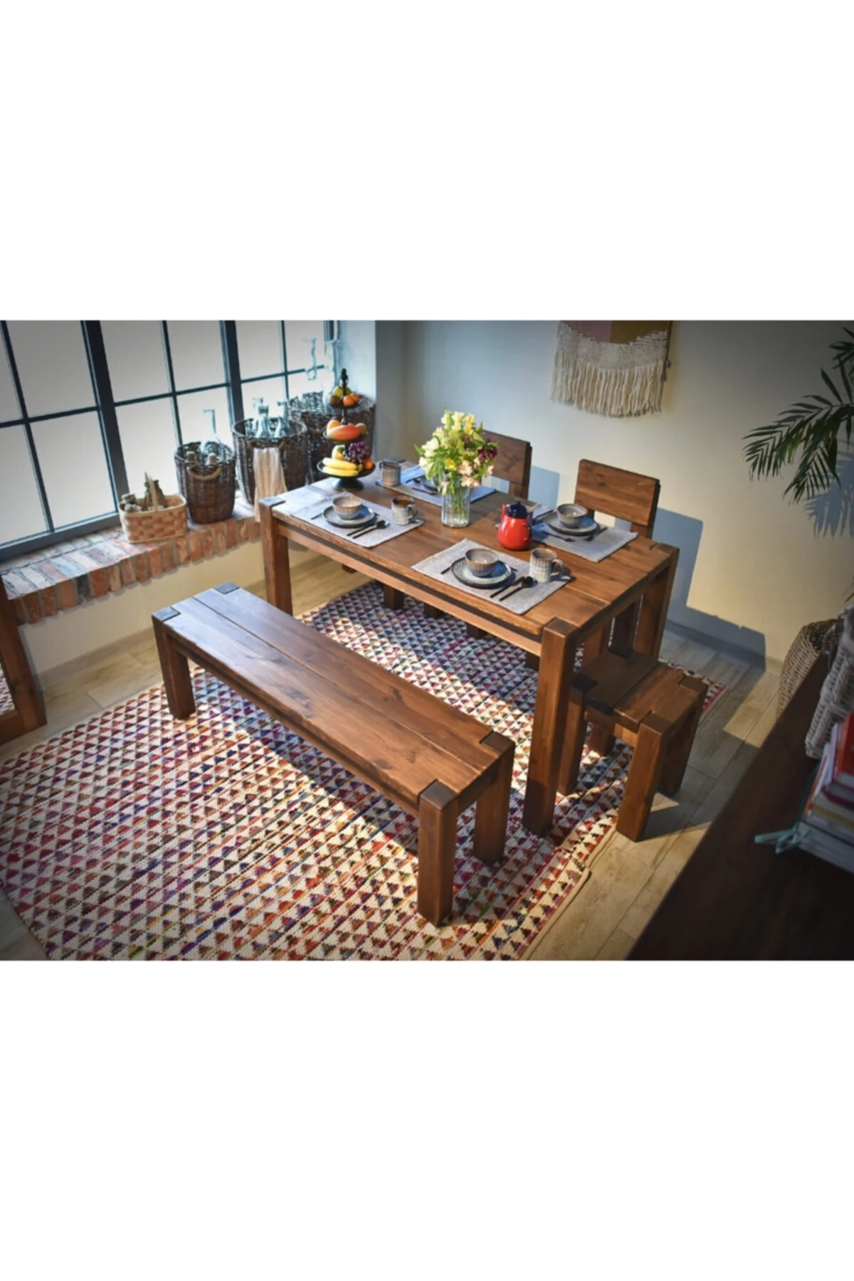 Ensamo E-305 Ahşap Yemek Masası