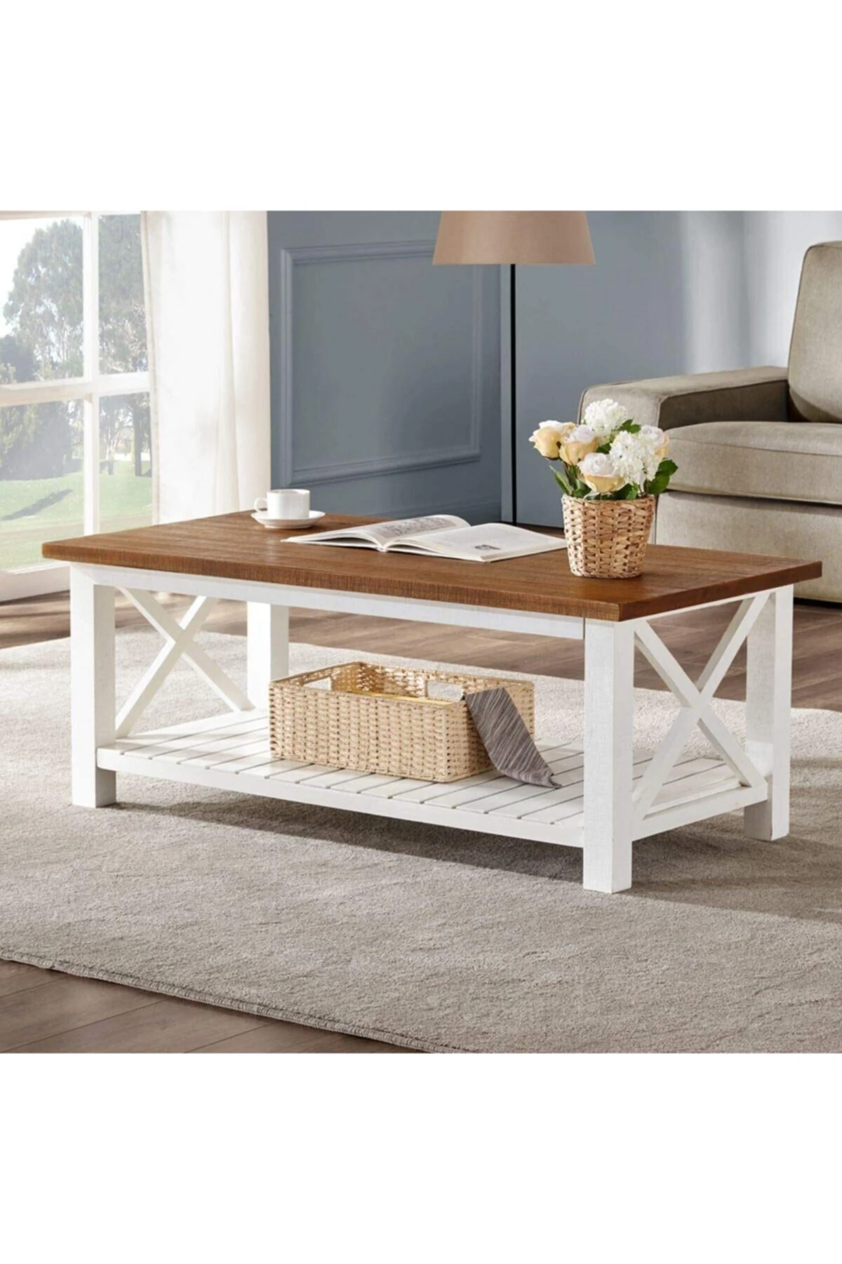 Ensamo E-407 Ahşap Orta Sehpa