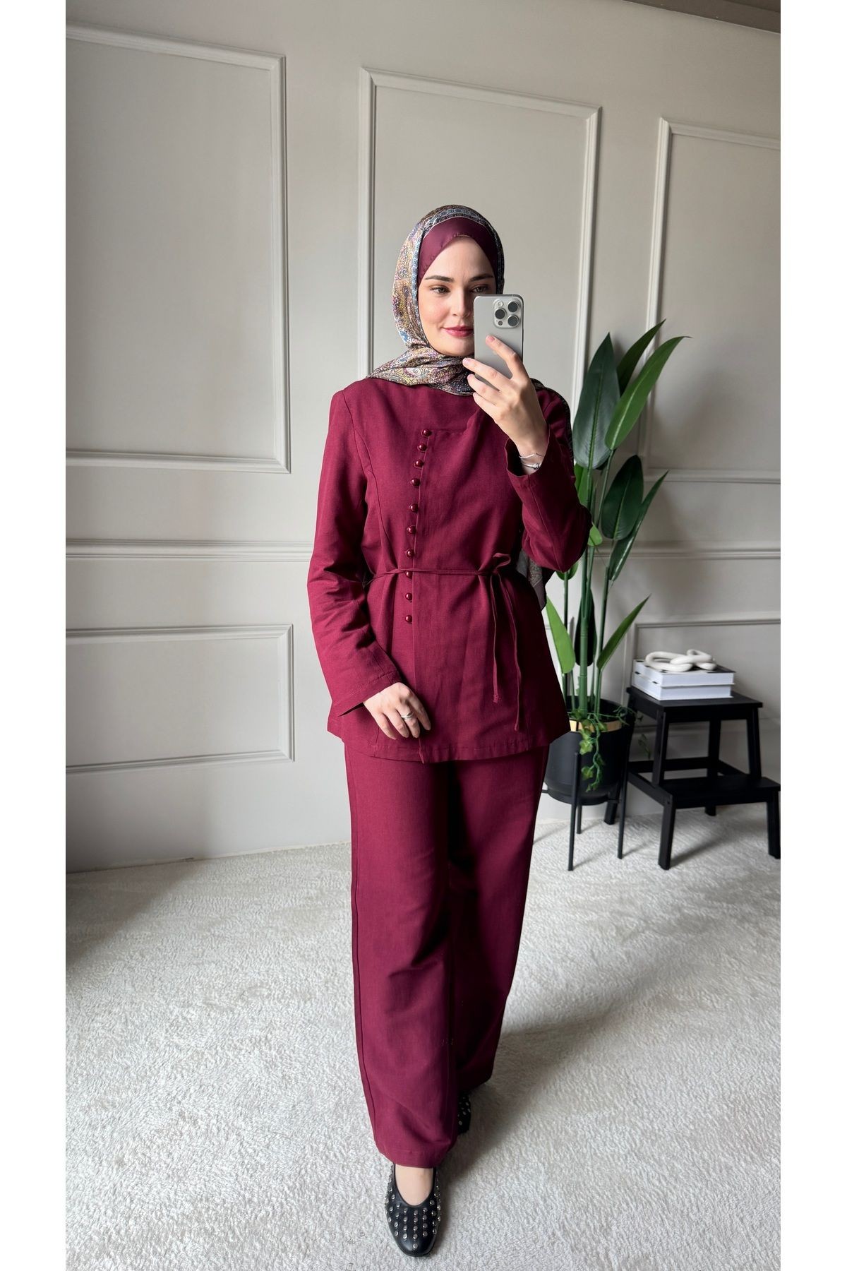Holly Premium Keten İkili Takım