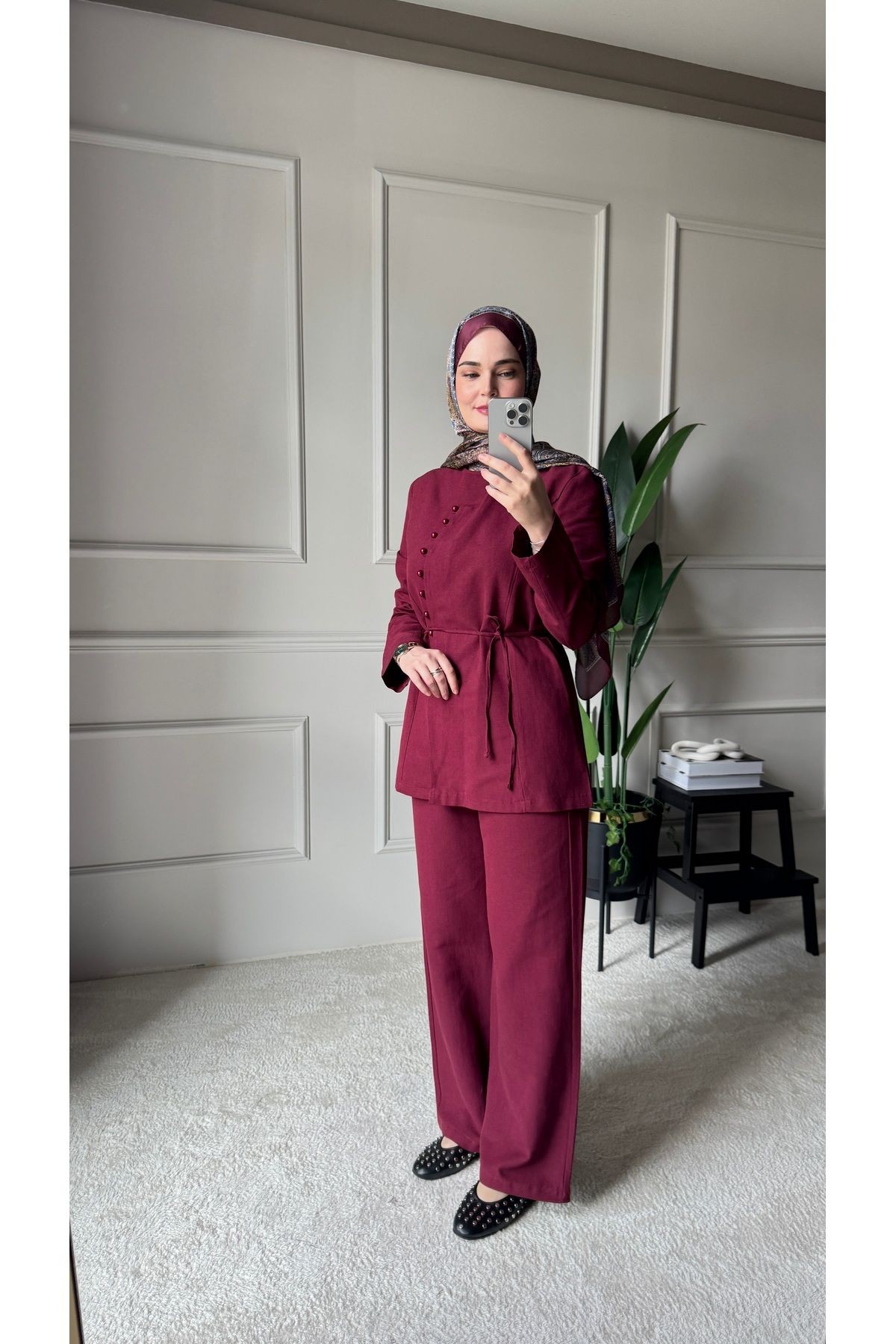 Holly Premium Keten İkili Takım