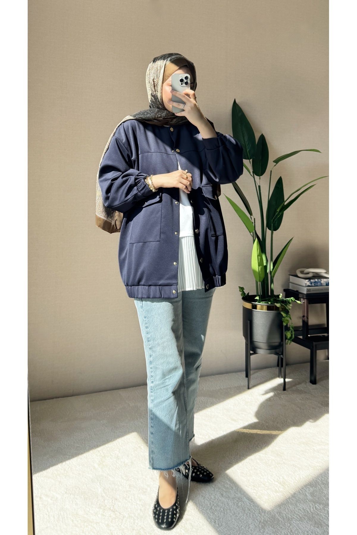 Bomber Ceket Astarlı