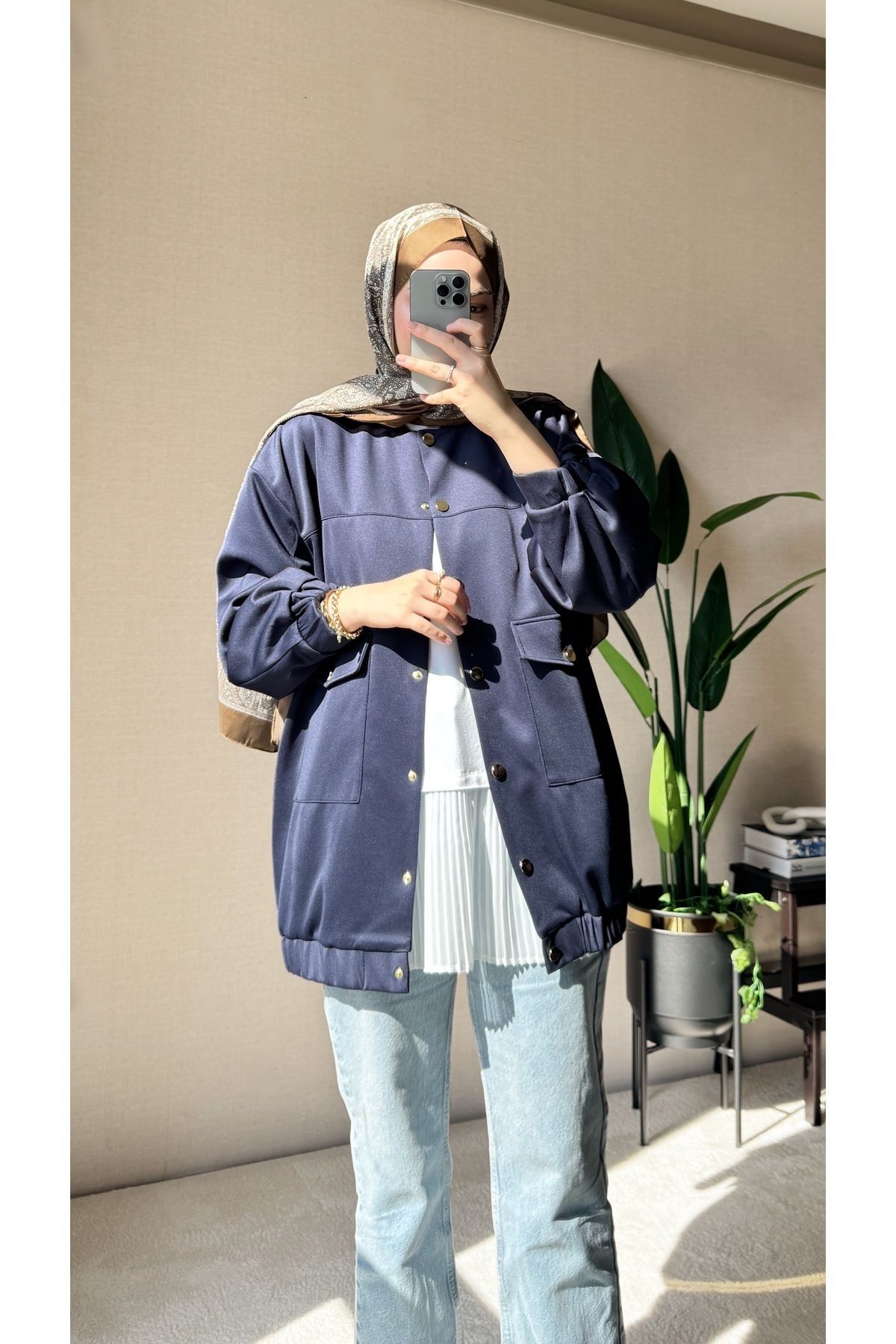 Bomber Ceket Astarlı