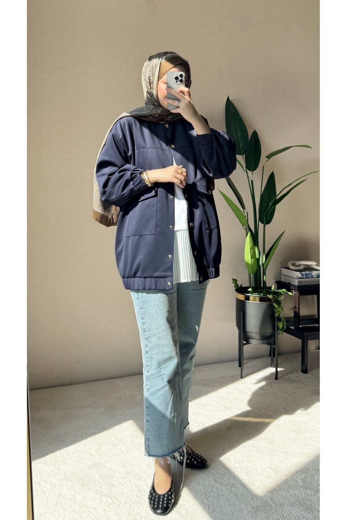 Bomber Ceket Astarlı