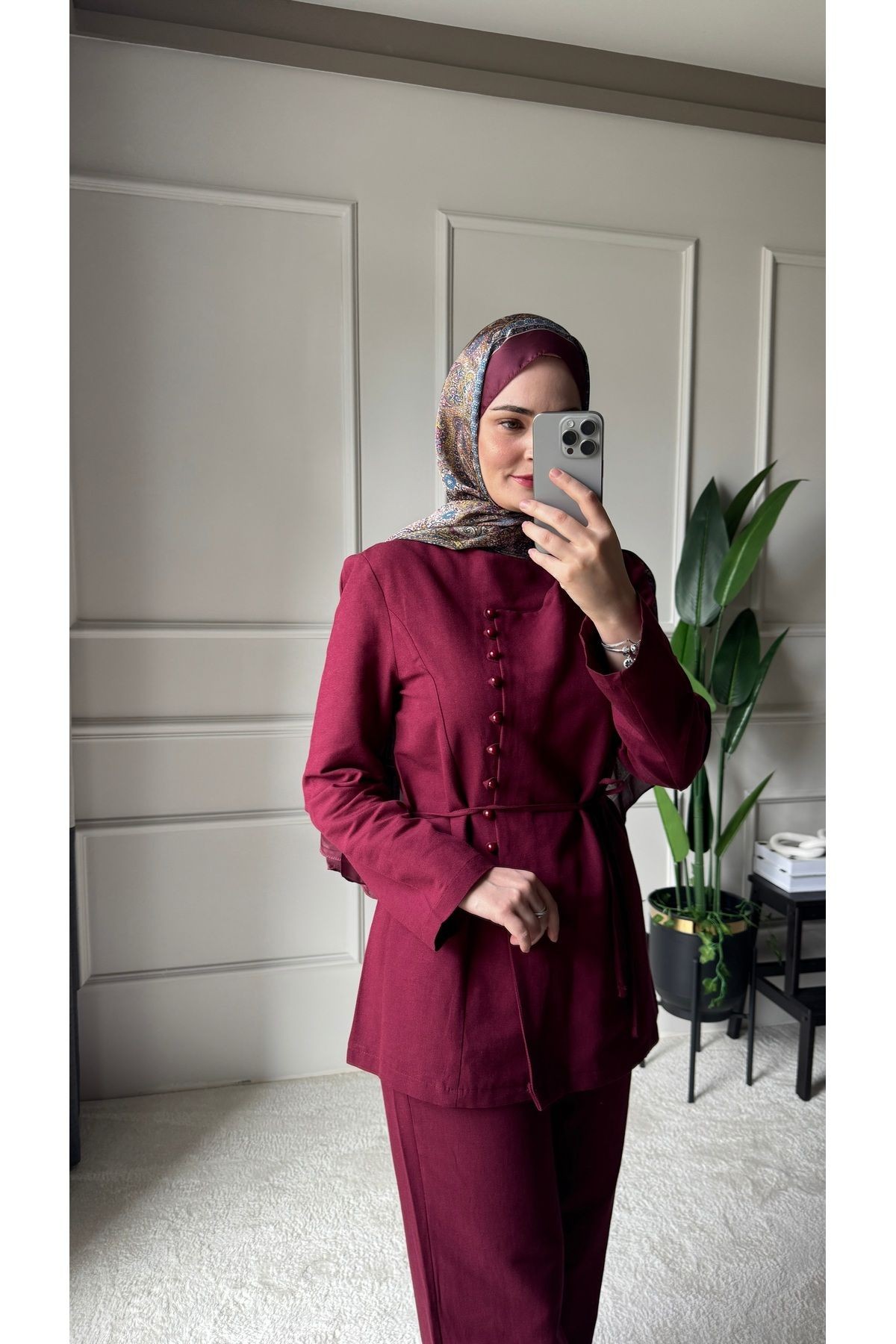 Holly Premium Keten İkili Takım