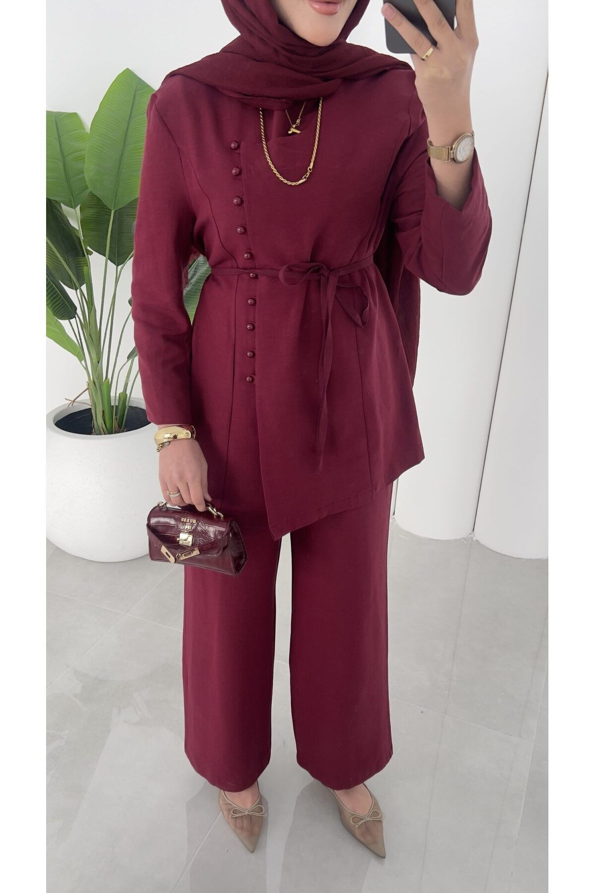 Holly Premium Keten İkili Takım