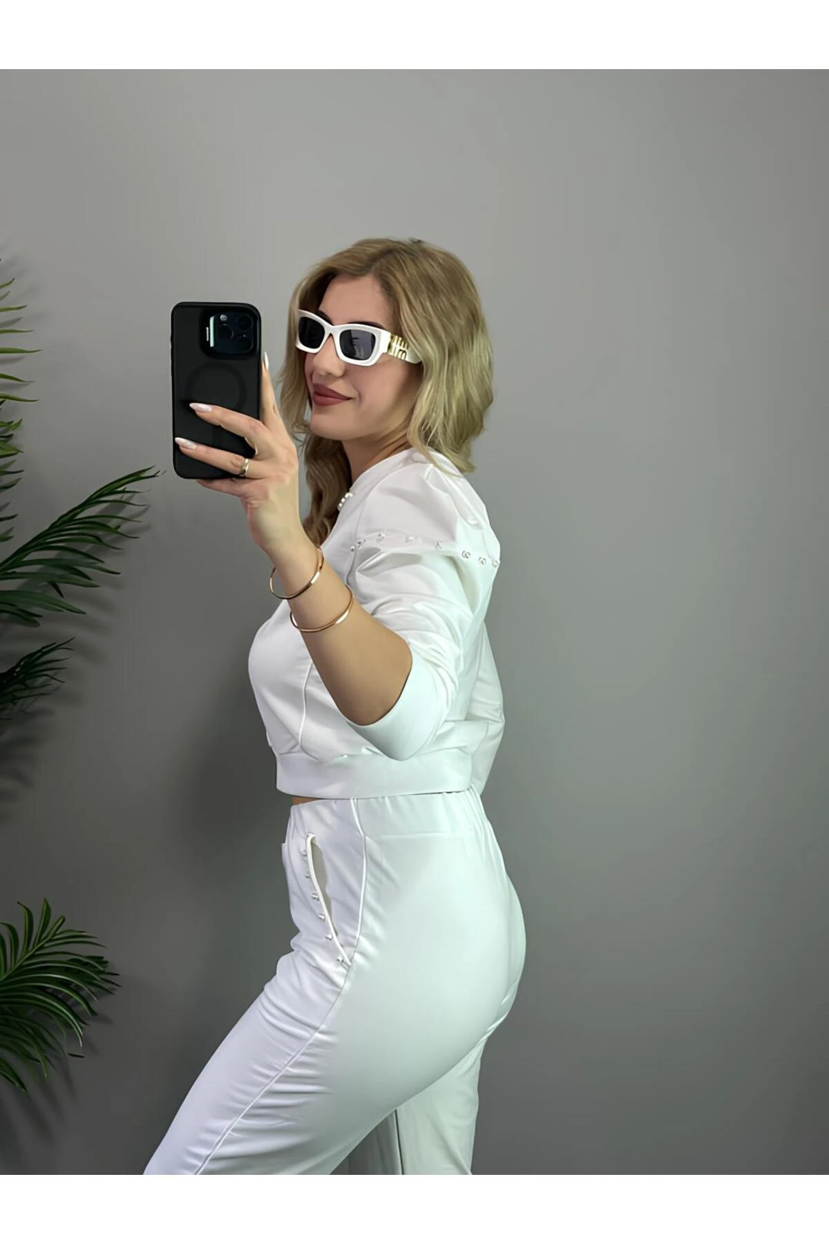 İnci Detaylı Eşofman Takımı