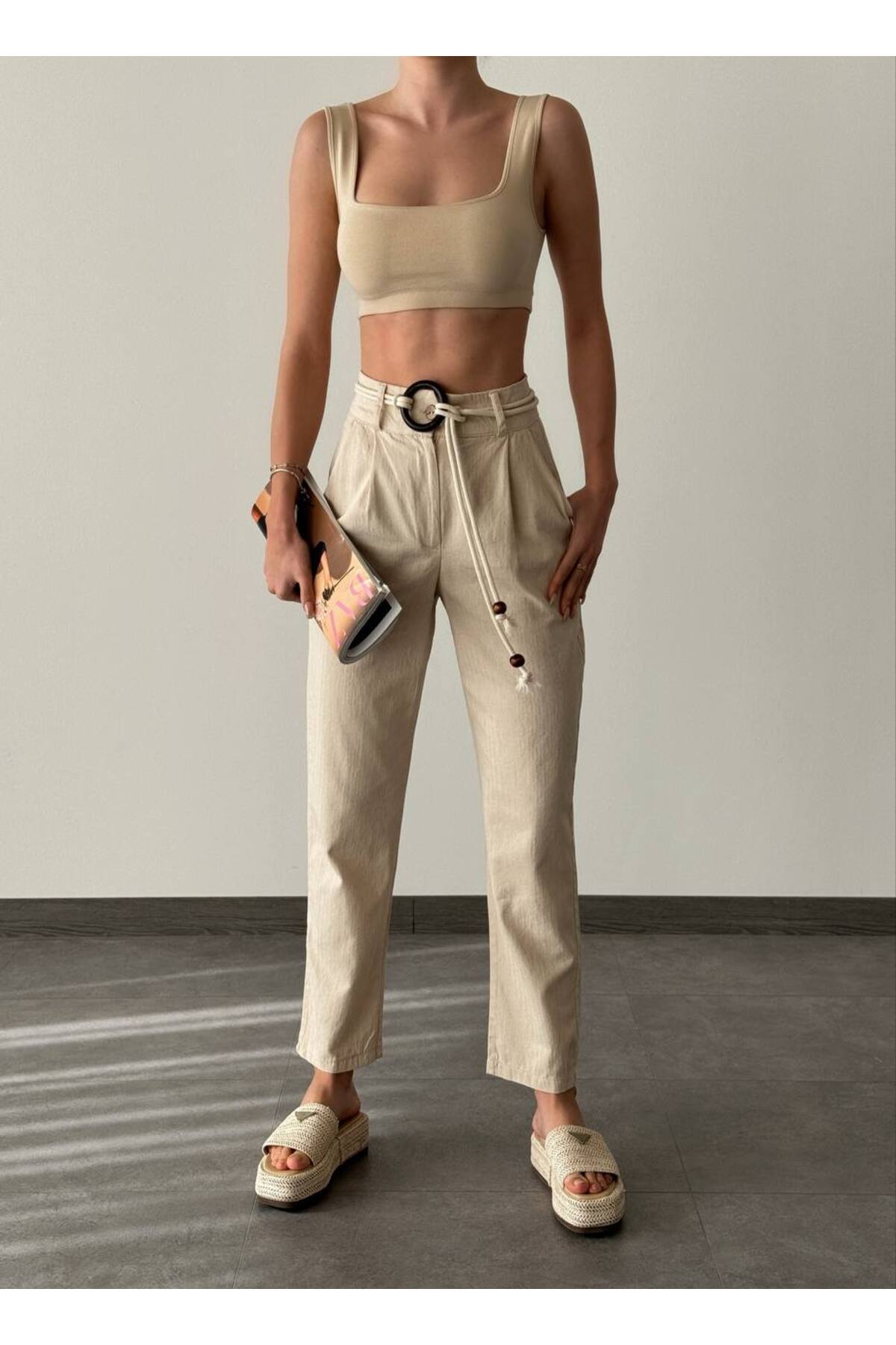 Gabardin Havuç Pantolon