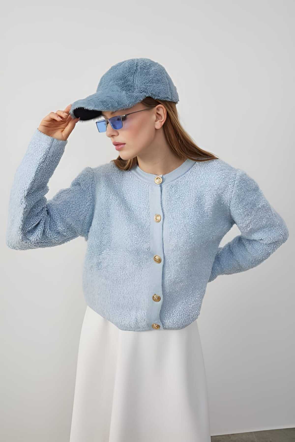 Pamuklu Kumaş Hırka