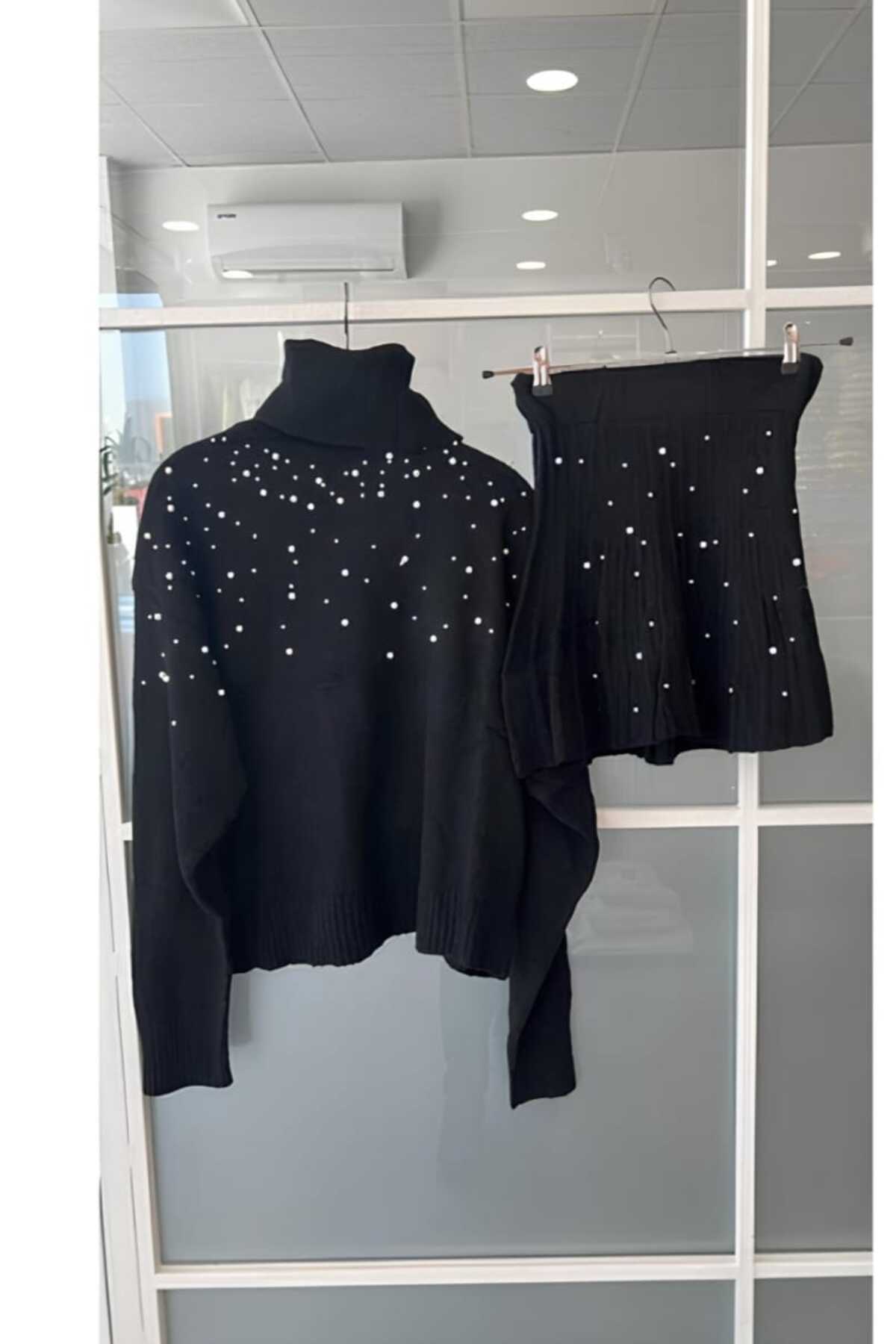 İncili Alt-Üst Kazak Takım