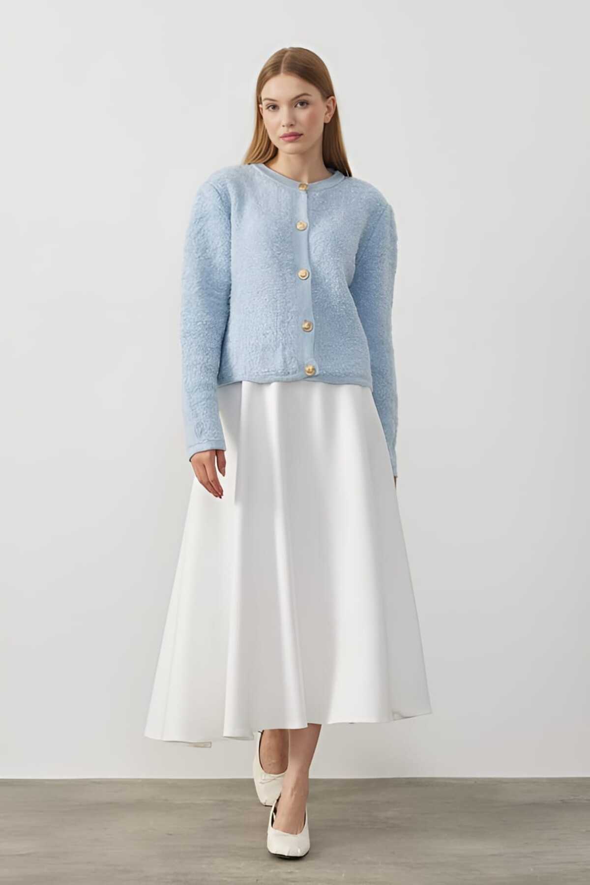 Pamuklu Kumaş Hırka