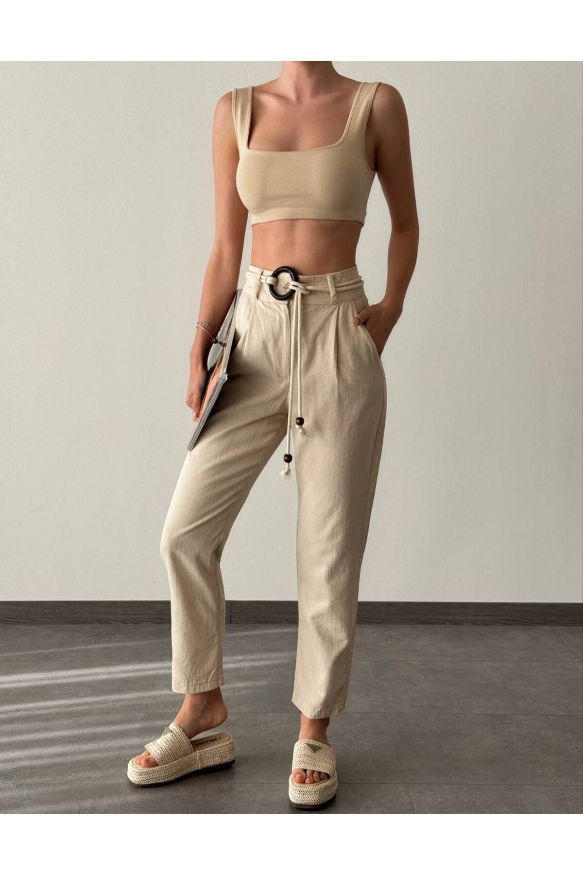 Gabardin Havuç Pantolon