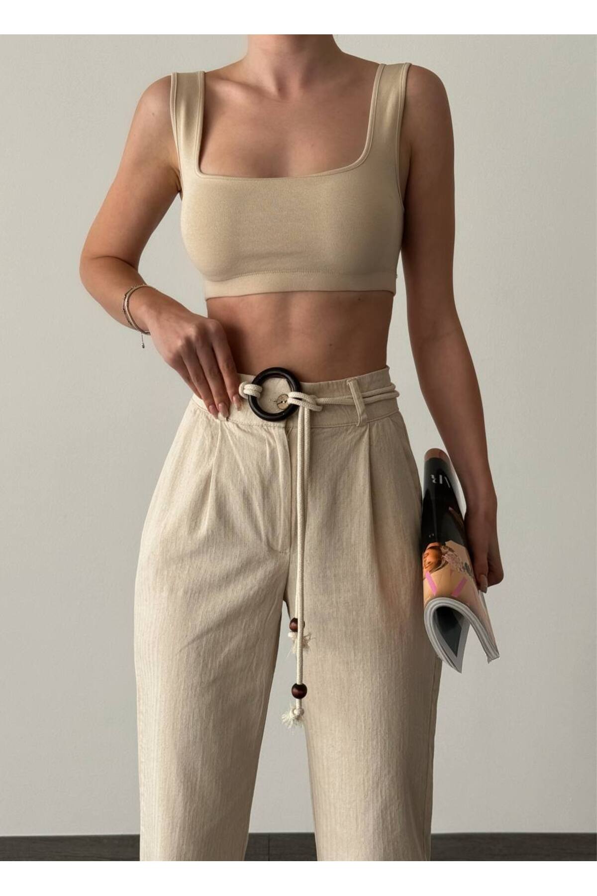 Gabardin Havuç Pantolon