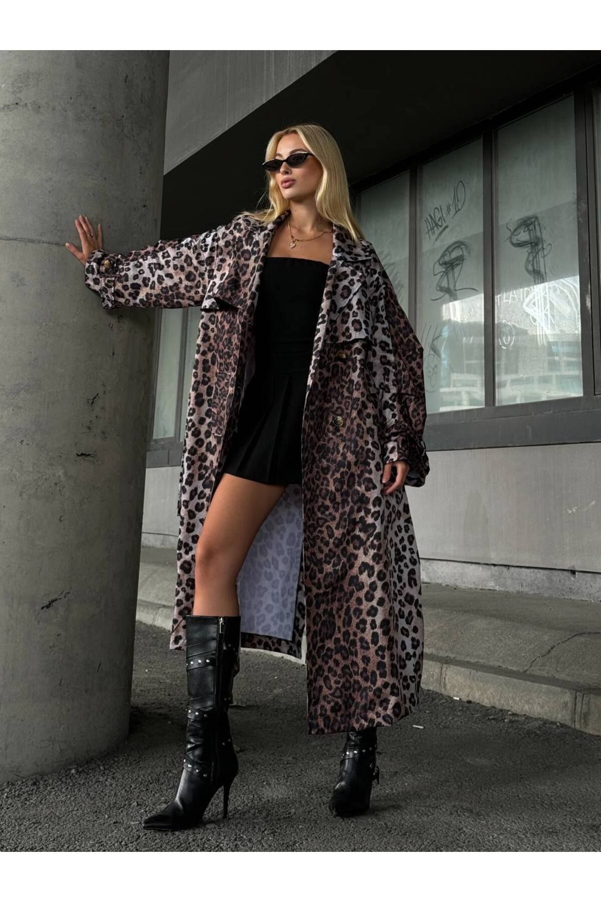 Leopar Trençkot