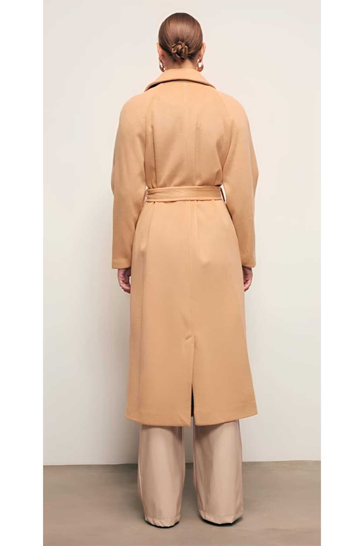 Kruvaze Düz Kesim Kaban