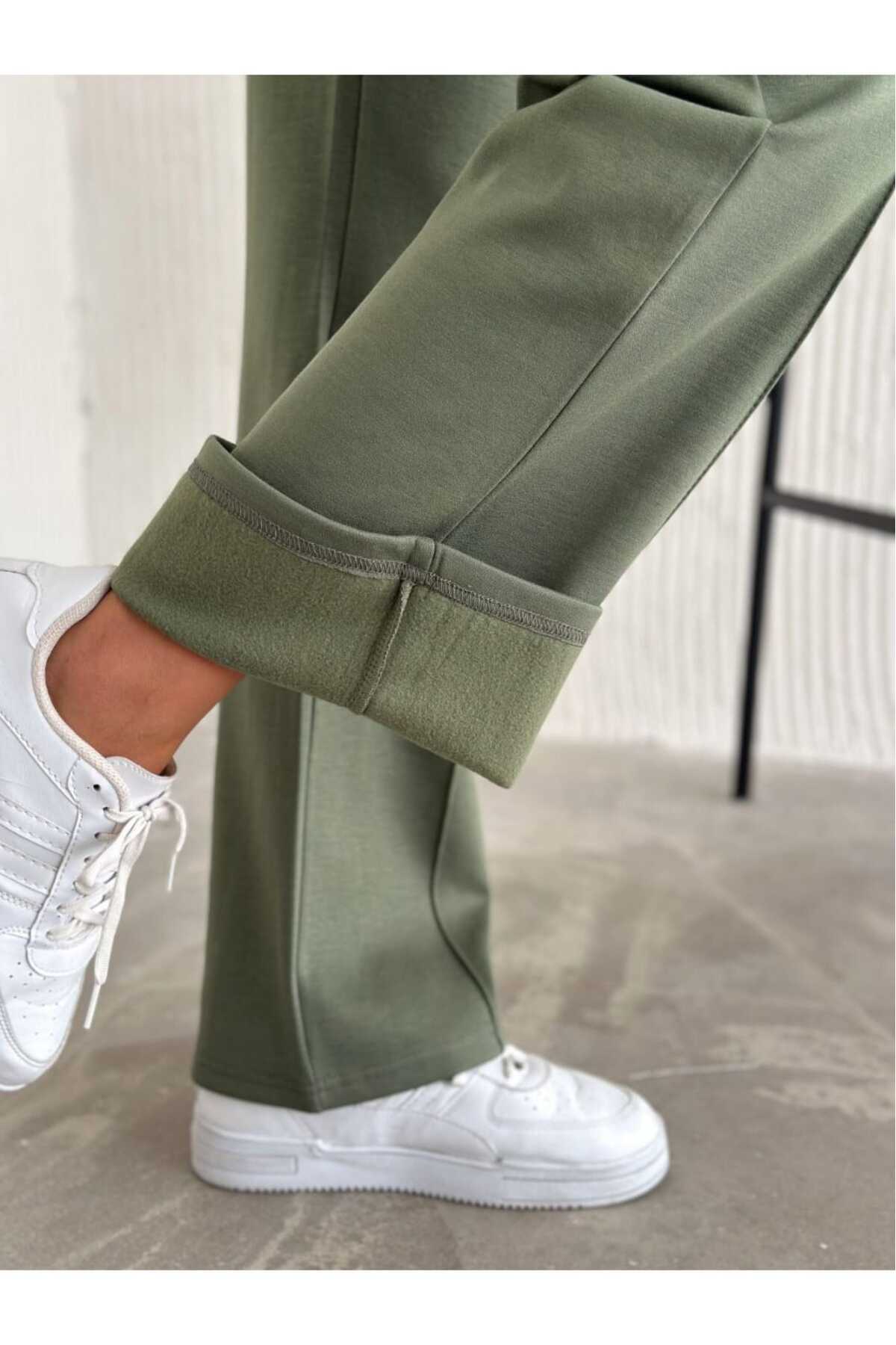 İçten Şardon Çimalı Palazzo Eşofman