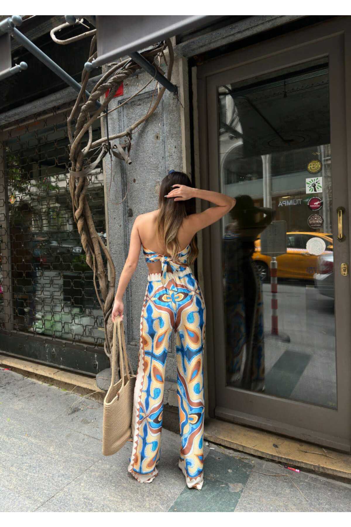 İpek Saten İkili Yazlık Takım