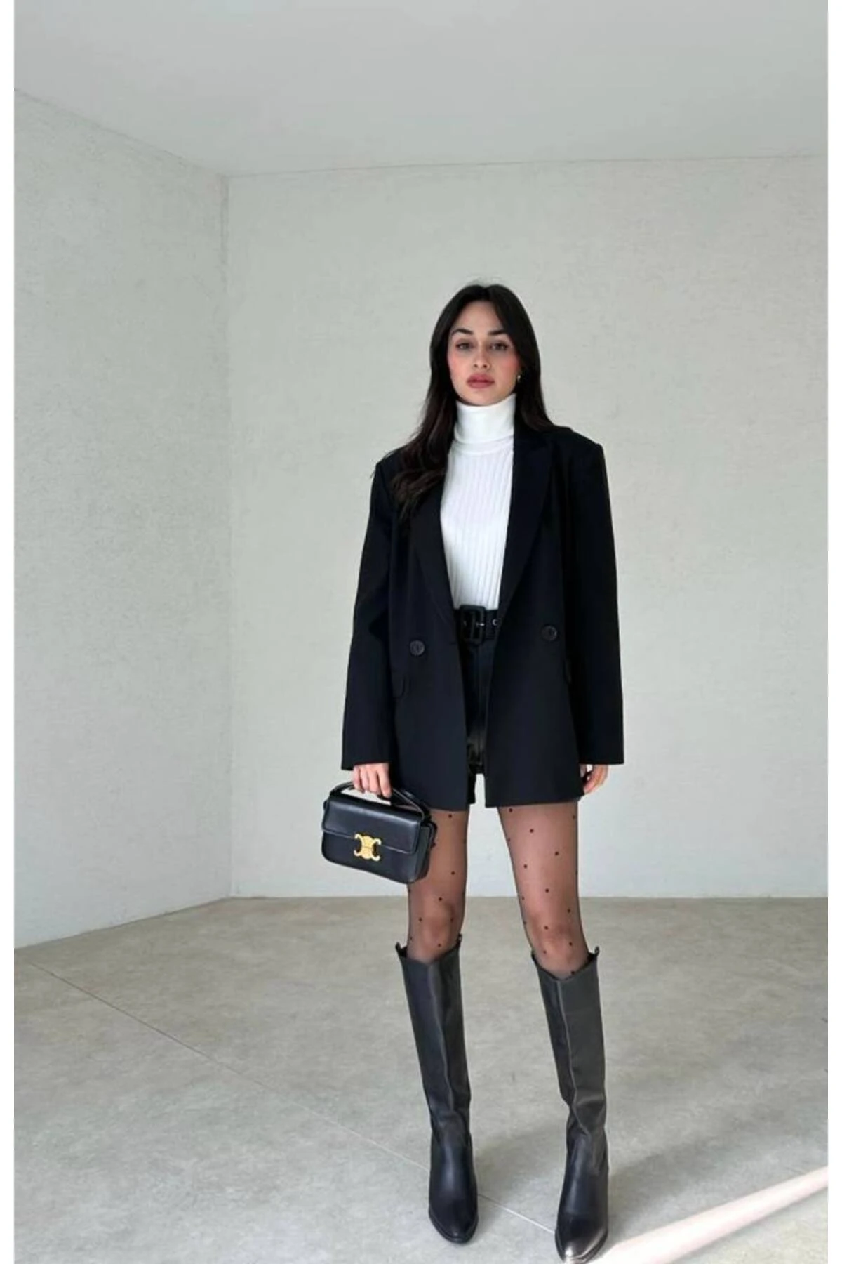 Astarli Basic Blazer Ceket