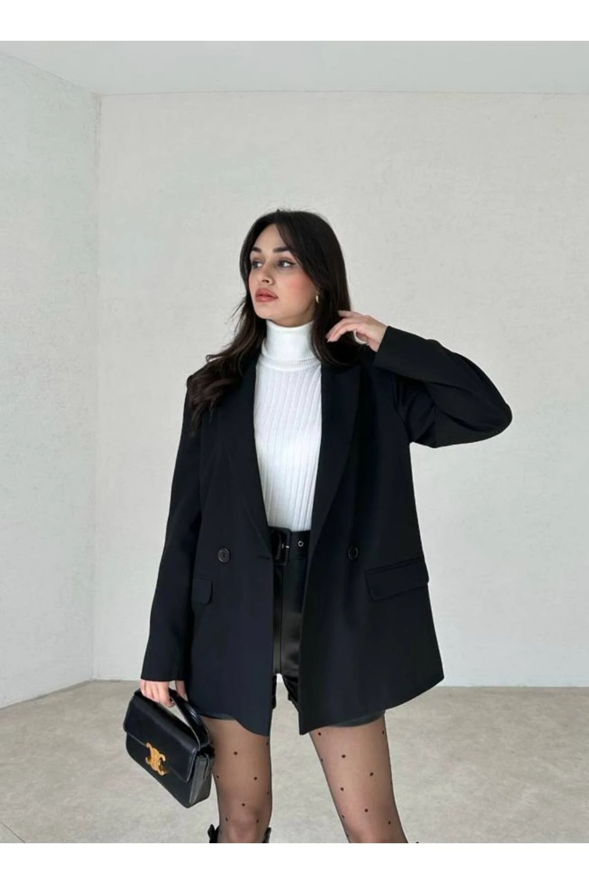 Astarli Basic Blazer Ceket