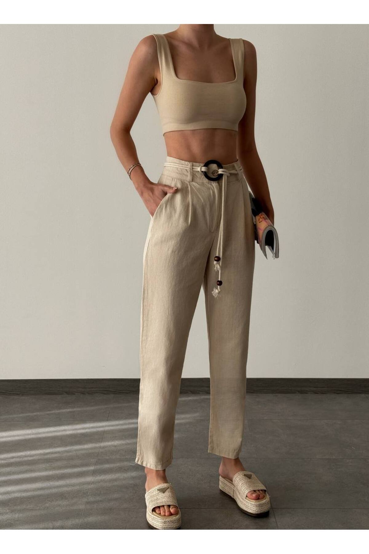 Gabardin Havuç Pantolon