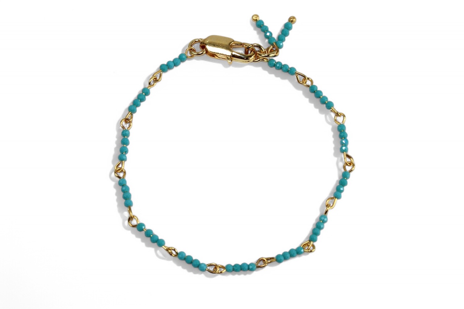 Turquoise Doğal Taş Bileklik