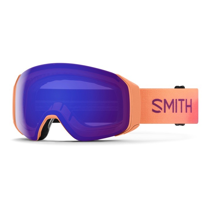 Smith 4D MAG S Goggle (+Bonus Lens) - Arctic Apricot Daydream / ChromaPop™ Everyday Violet Mirror Lens