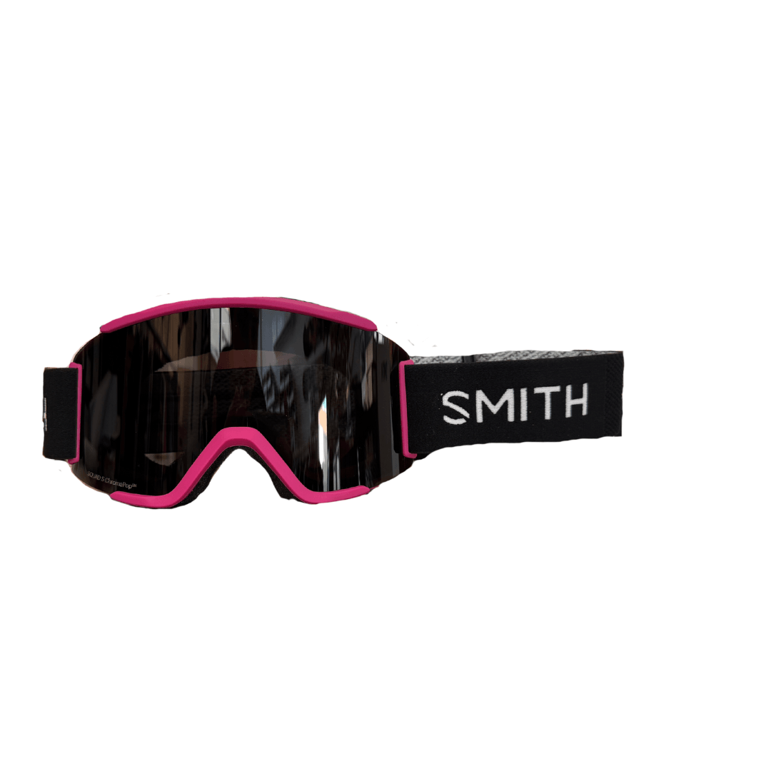 Smith SQUAD S Goggle - Fuşya Siyah / ChromaPop Sun Black