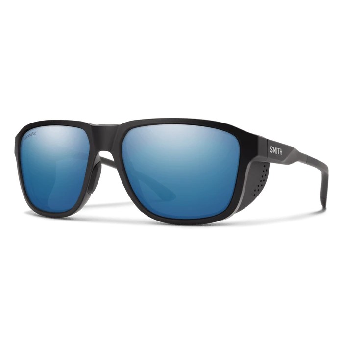 Mat Siyah / ChromaPop™ Polarized Blue Mirror