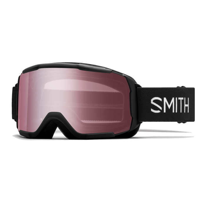 Smith DAREDEVIL Çocuk Goggle - Black + Ignitor Mirror Lens