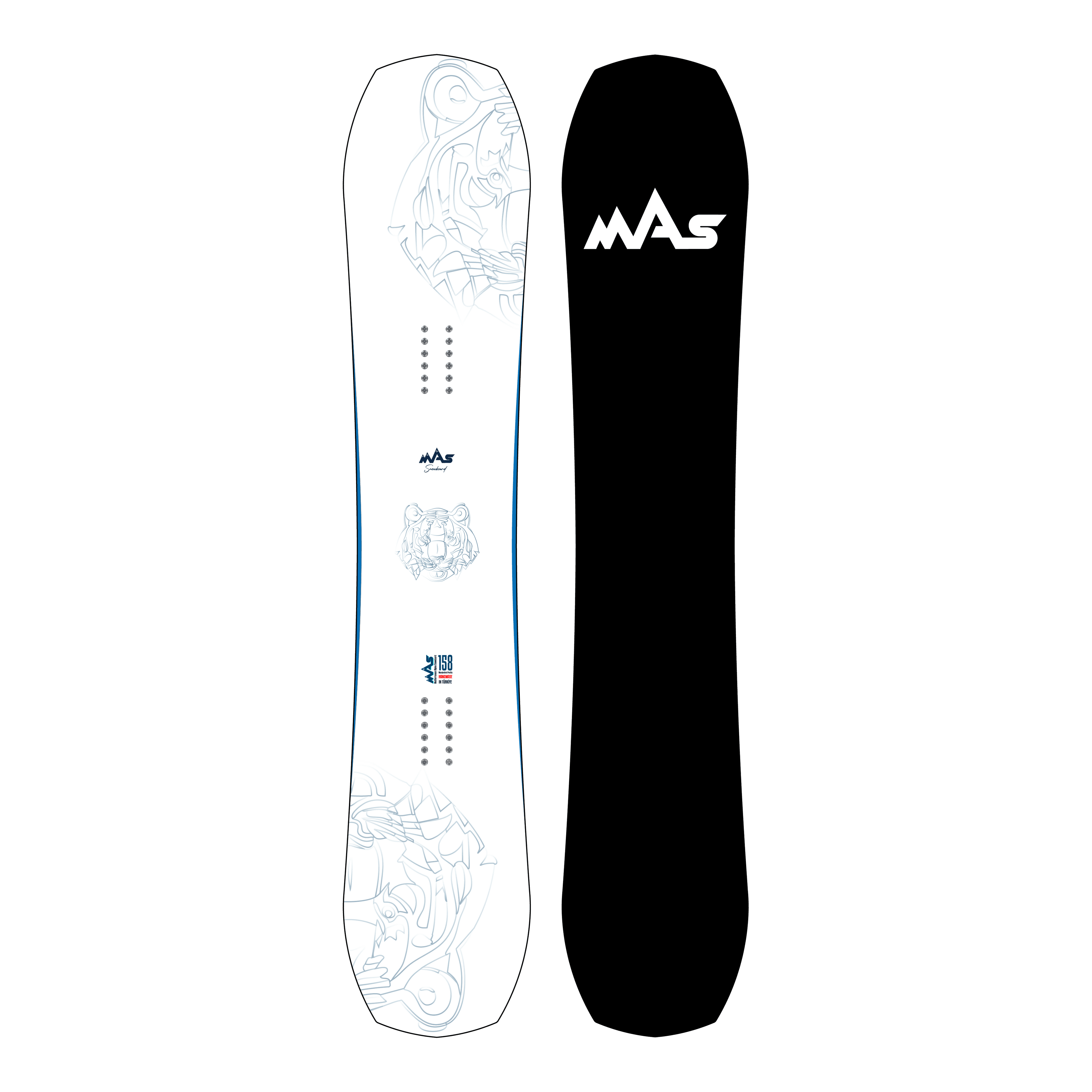 MAS The Tiger 25 Snowboard