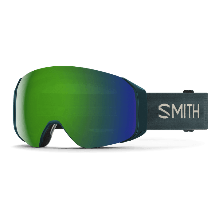 Smith 4D MAG S Goggle (+Bonus Lens) - Pasifik Akış / ChromaPop Everyday Green