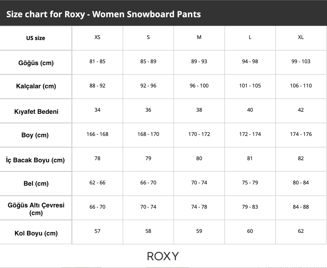 Roxy Rising High Women's Ski Pants - Powder Shop