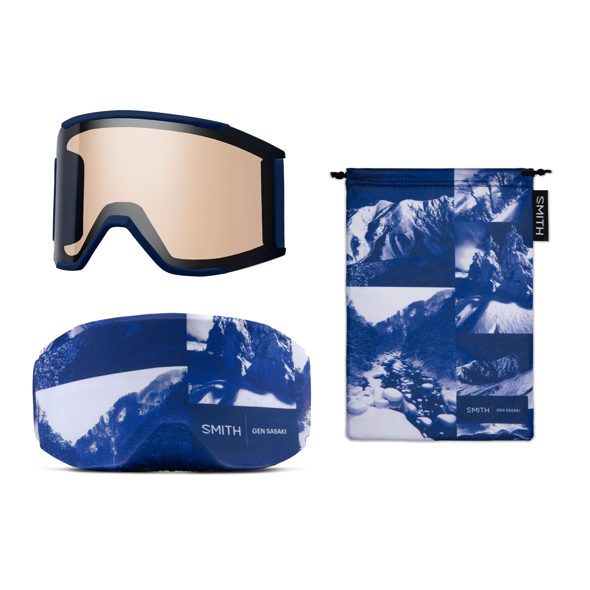 Smith SQUAD MAG Goggle (+Bonus Lens)