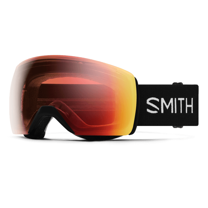 Black + ChromaPop™ Pro Photochromic Red Mirror Lens