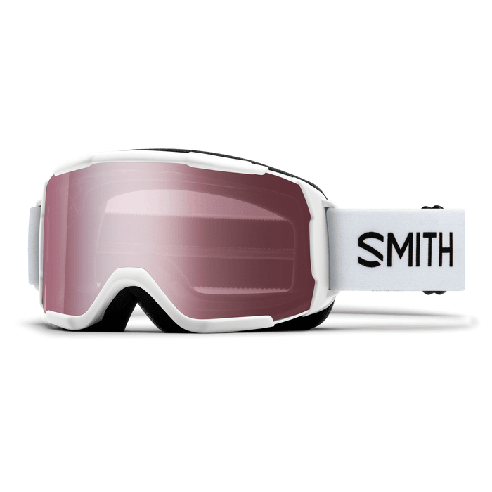 Smith DAREDEVIL Çocuk Goggle - White + Ignitor Mirror Lens