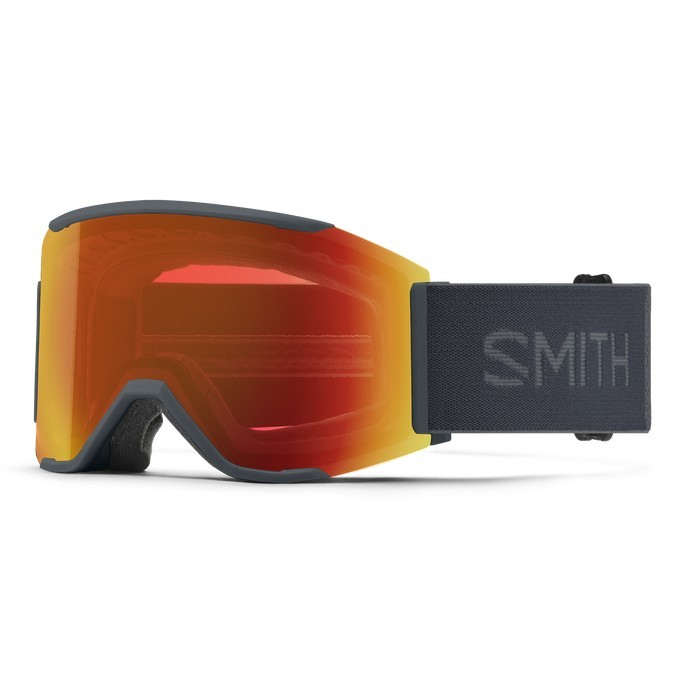 Smith SQUAD MAG Goggle (+Bonus Lens) - Kömür / ChromaPop Everyday Red