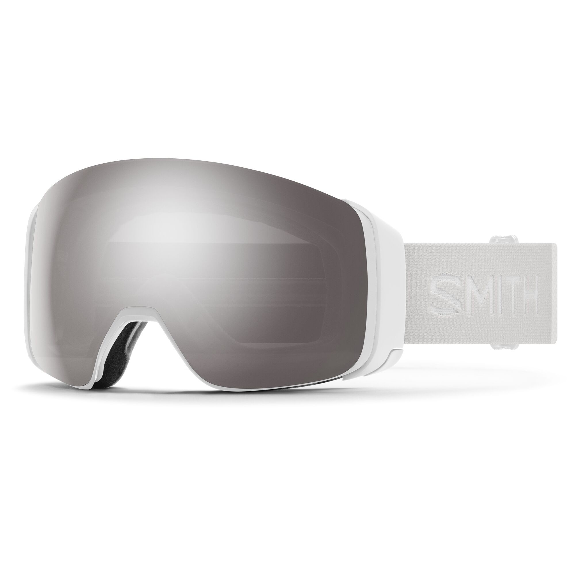 Smith 4D MAG Goggle (+Bonus Lens) - Beyaz / ChromaPop Sun Platinum