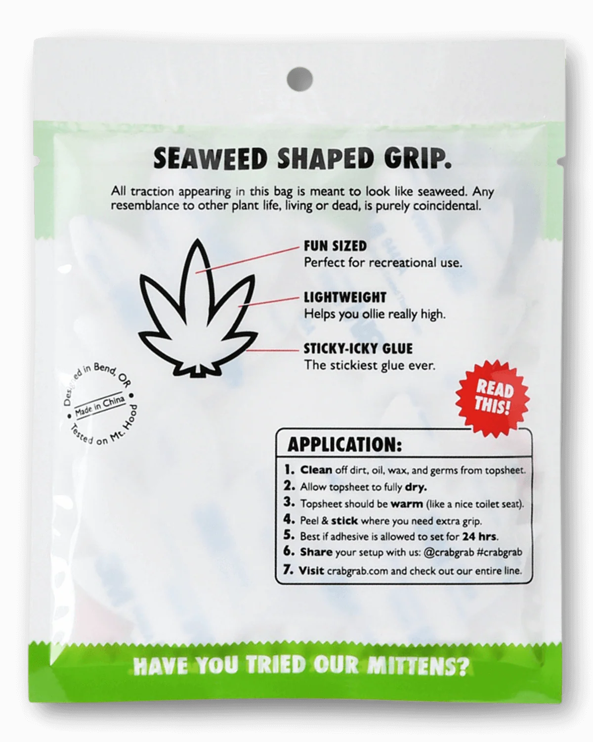 Crab Grab Mini Seaweed