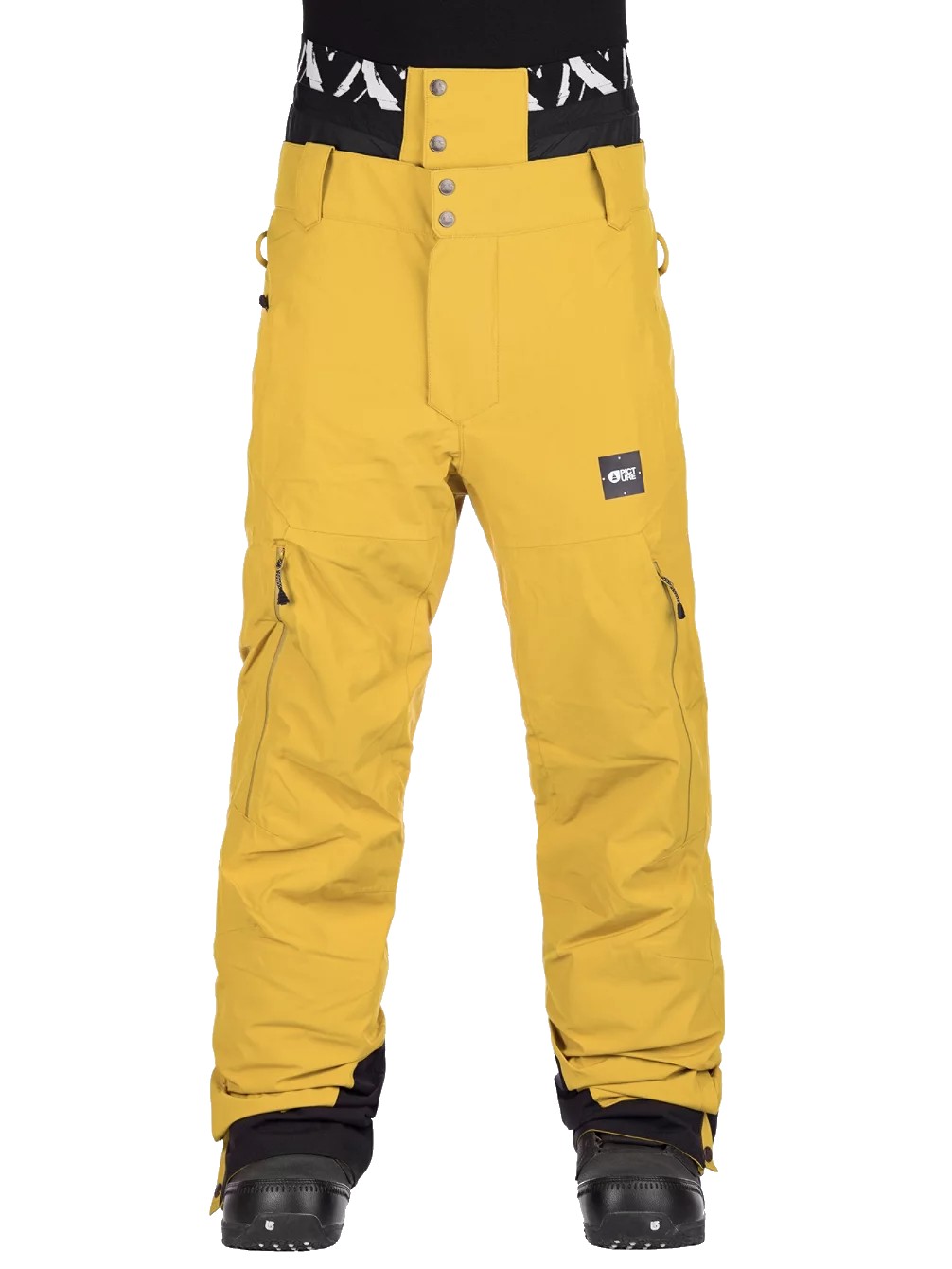 Picture Object Erkek Kayak/Snowboard Pantolonu - Sarı