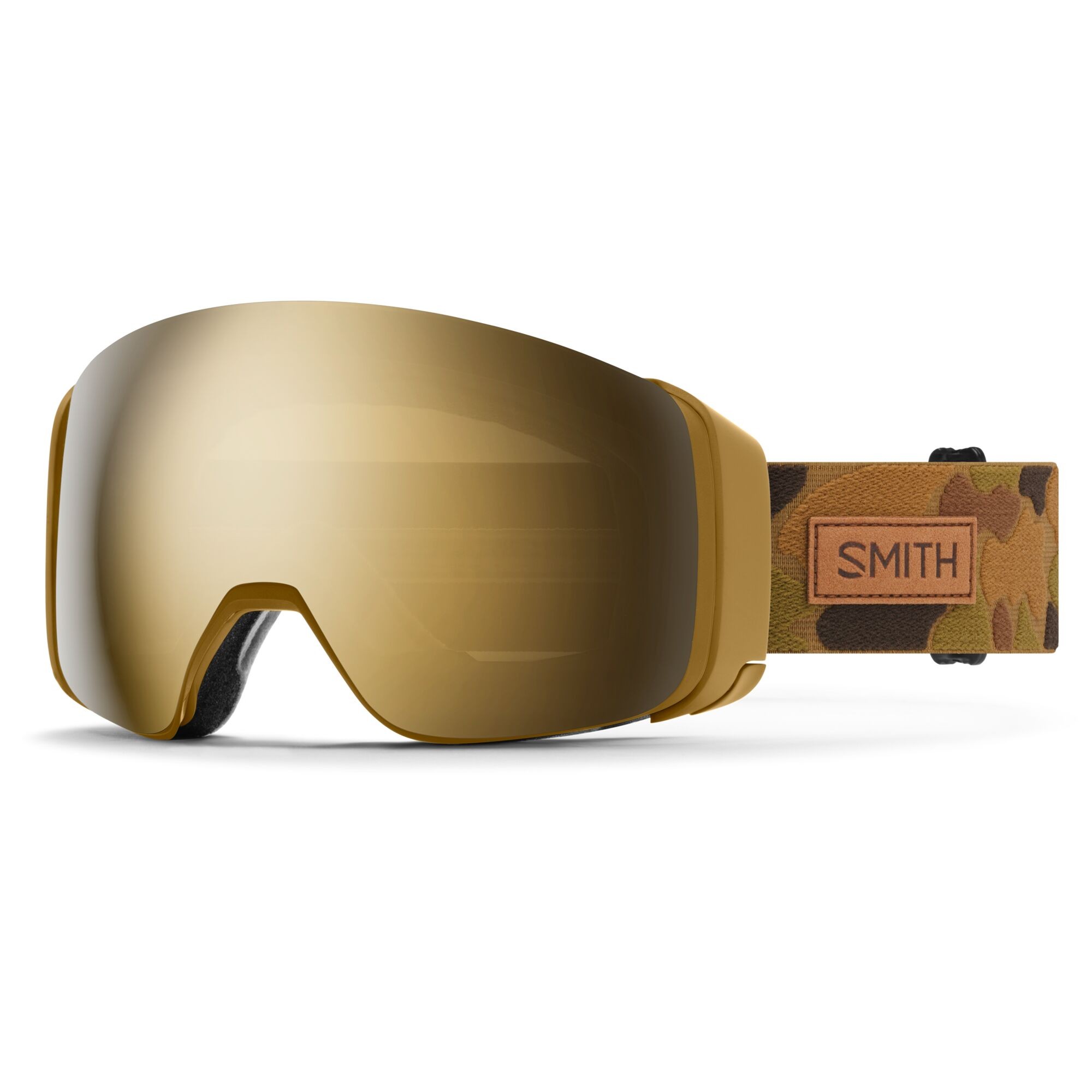 Smith 4D MAG Goggle (+Bonus Lens) - Pow Hunter / ChromaPop Sun Black Gold