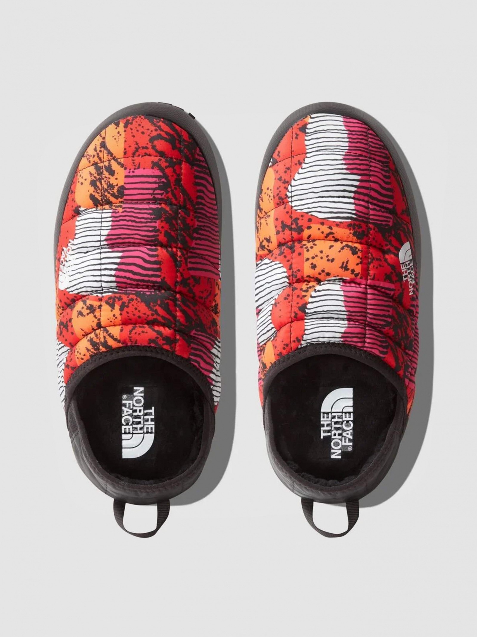 The North Face Kadın Thermoball™ Traction V Terlik - Fiery Red Abstract Yose