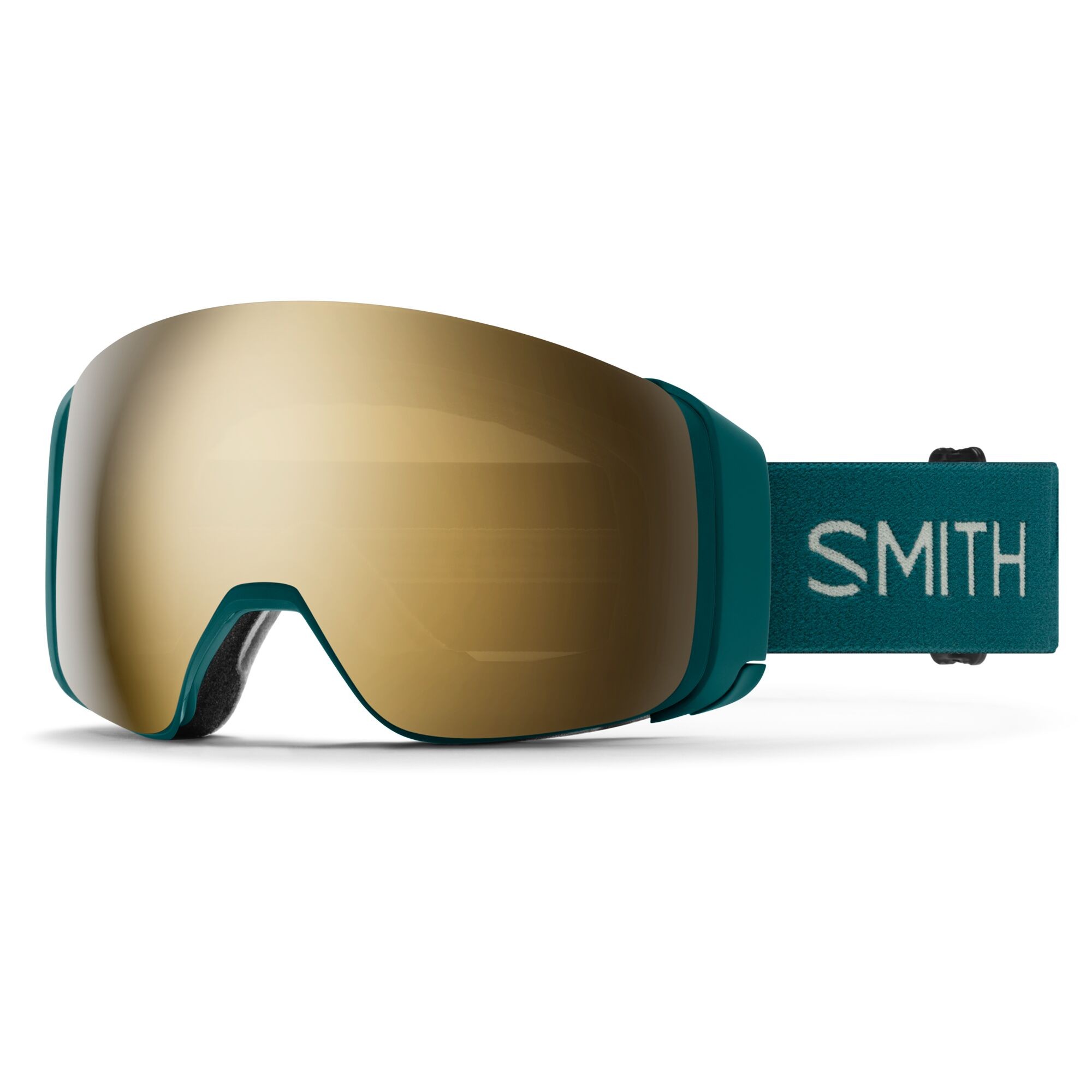 Smith 4D MAG Goggle (+Bonus Lens) - Malachite / ChromaPop Sun Black Gold