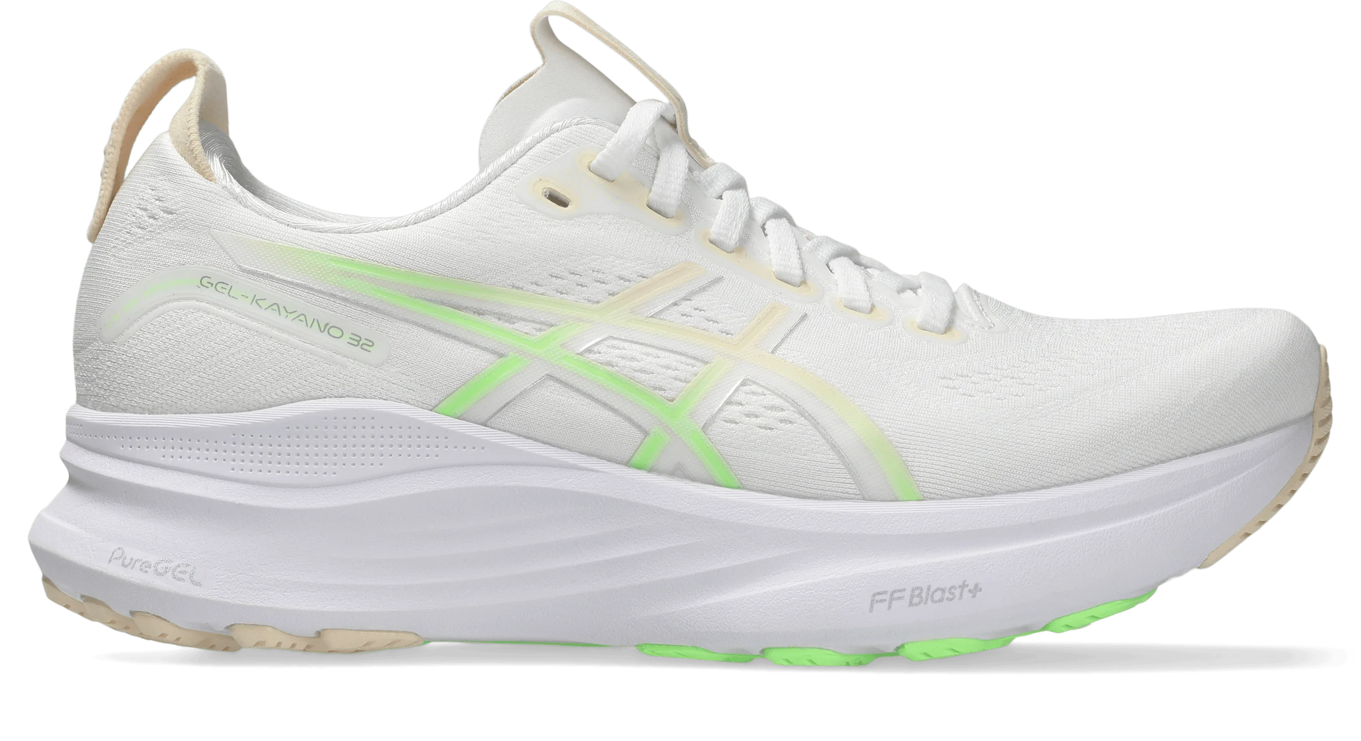 Asics W Gel Kayano 32 - WHITE/SEASHELL