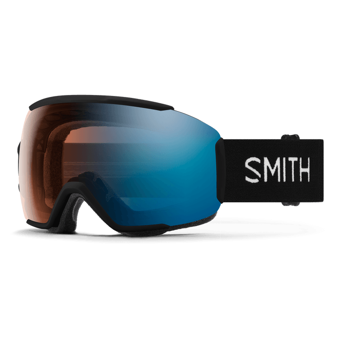 Black + ChromaPop™ Pro Photochromic Blue Mirror Lens