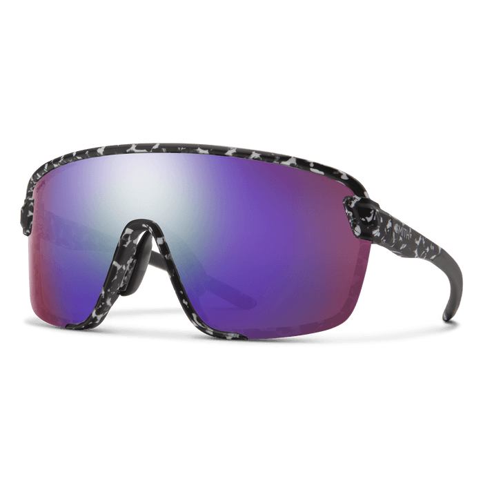 Matte Black Marble / ChromaPop Violet Mirror