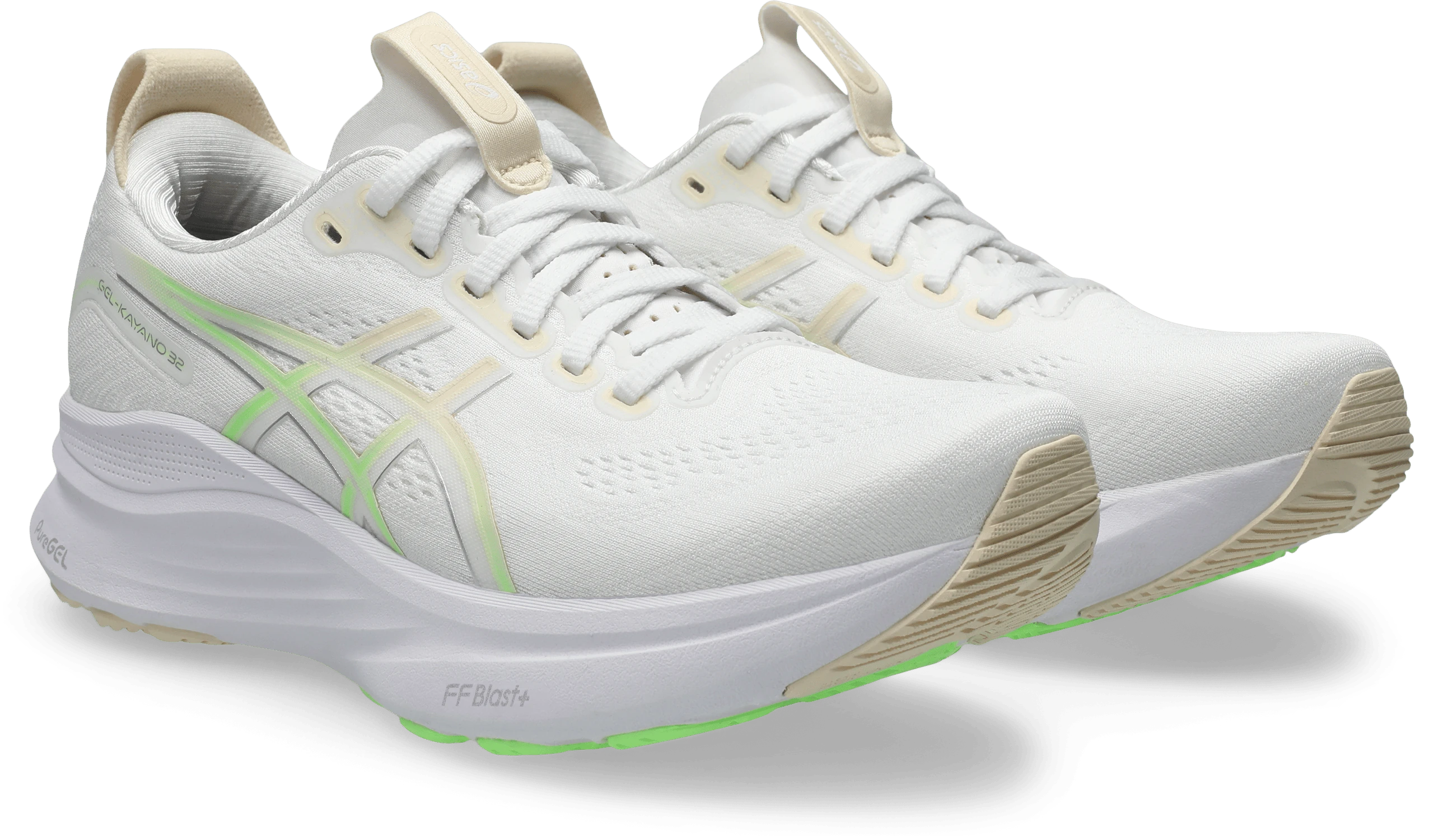 Asics W Gel Kayano 32 - WHITE/SEASHELL