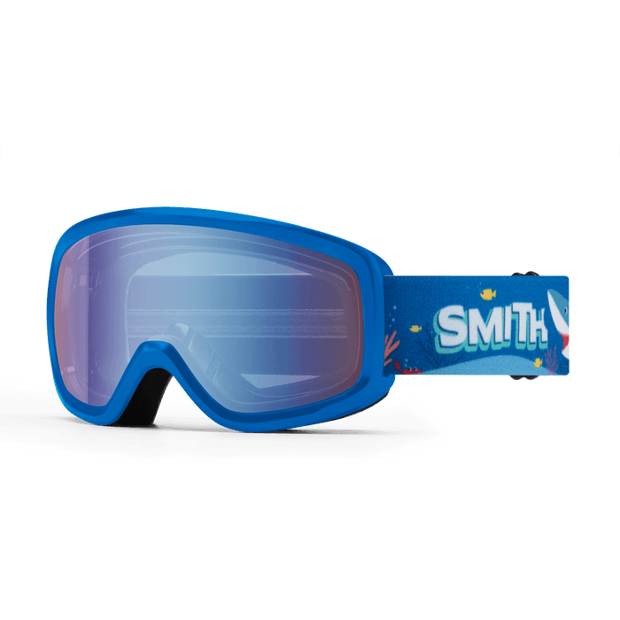 Smith SNOWDAY Çocuk Goggle - Cobalt Shark Bait / Blue Sensor