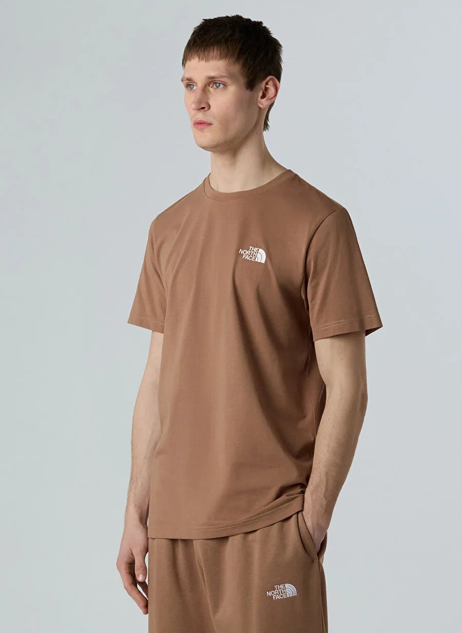 The North Face M SS Simple Dome Tee - Latte