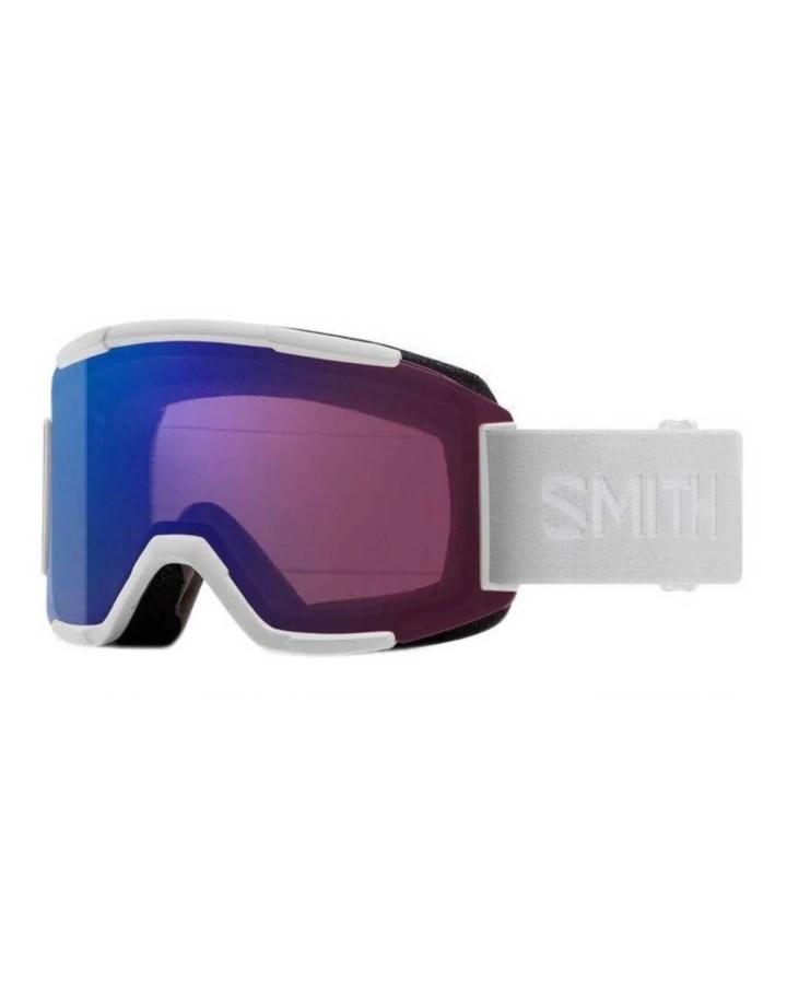 Smith SQUAD S Goggle - Beyaz / ChromaPop Photochromic Rose Flash