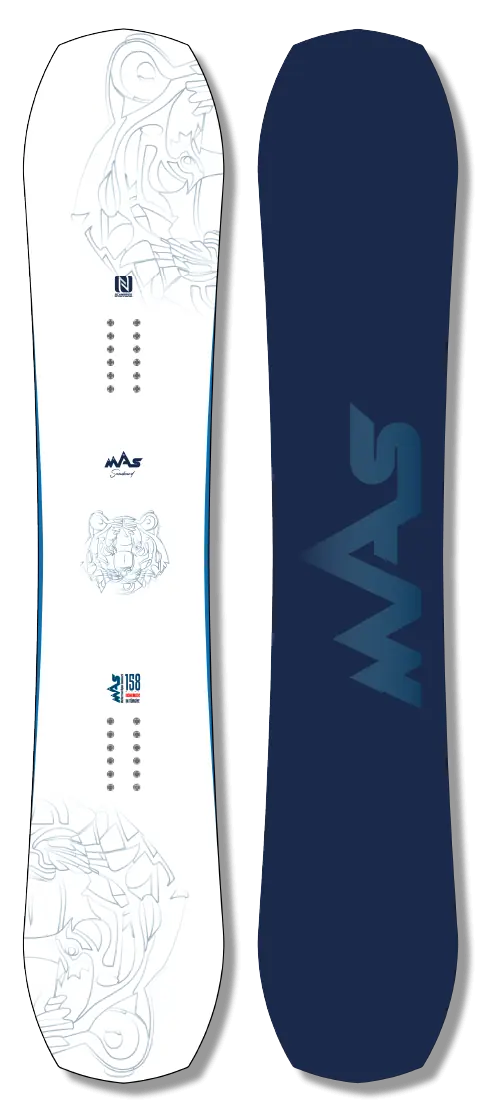 MAS The Tiger 25 Snowboard - Powder Shop