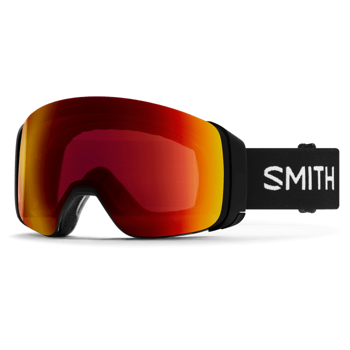 Smith 4D MAG Goggle (+Bonus Lens) - Siyah / ChromaPop Sun Red